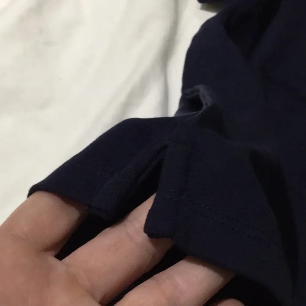 Gymboree 5-7t school uniform navy button shirt NWT